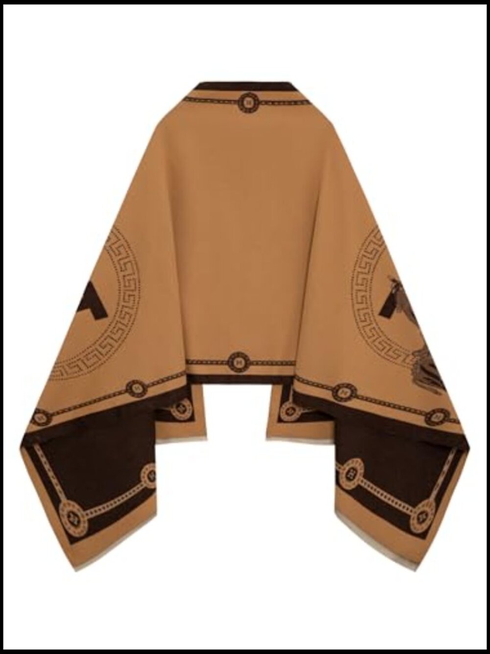 Reversible Pashmina Shawl Wrap Cape Cardigan Blanket Scarf Wedding Gift - Picture 2 of 7